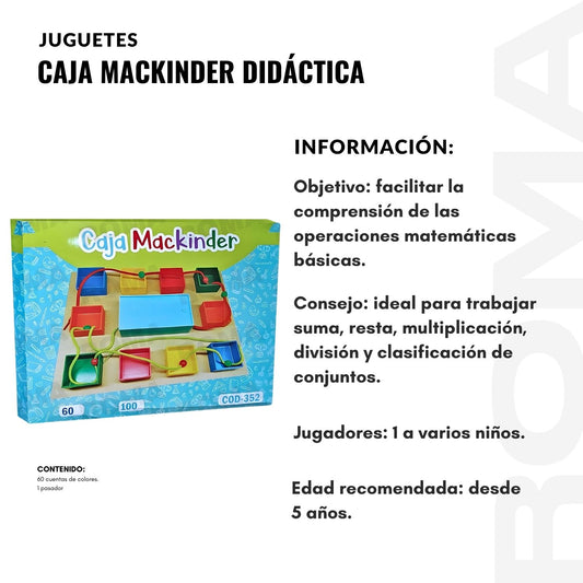 CAJA MACKINDER DIDÁCTICA