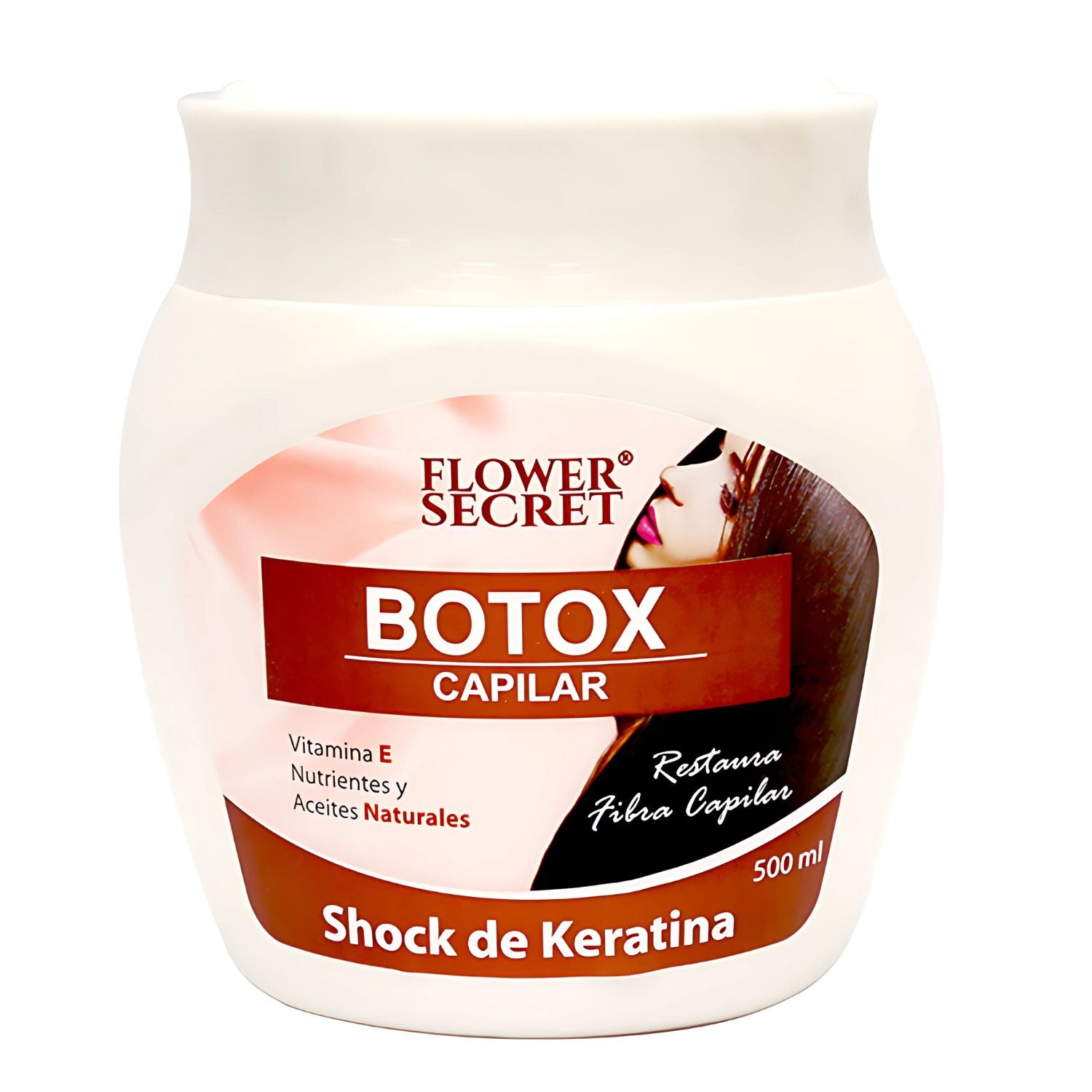BOTOX CAPILAR SHOCK DE KERATINA FLOWER SECRET 500ML – ROMA IMPORT