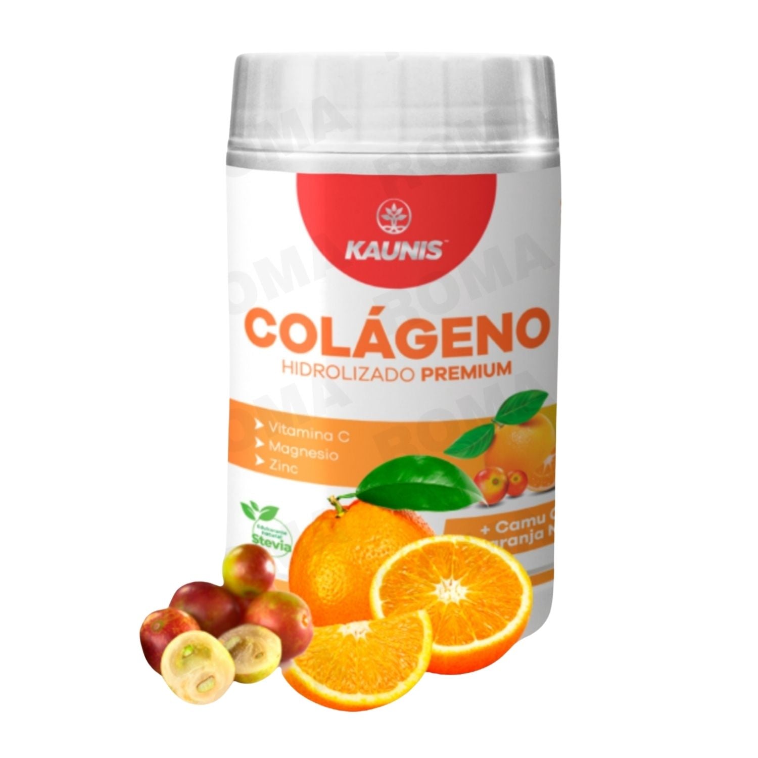 COLÁGENO HIDROLIZADO CAMU CAMU Y NARANJA NATURAL 300G