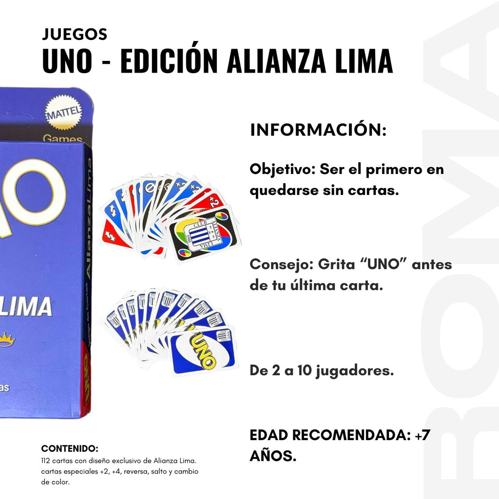 UNO – EDICIÓN ALIANZA LIMA V2
