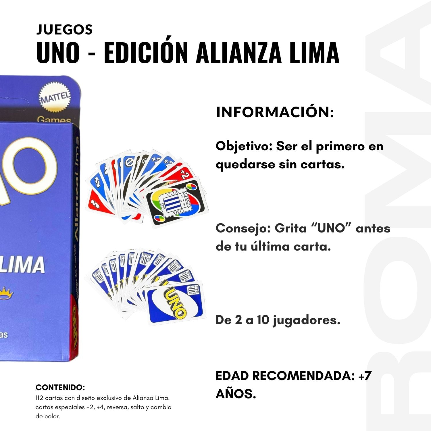 UNO – EDICIÓN ALIANZA LIMA V2