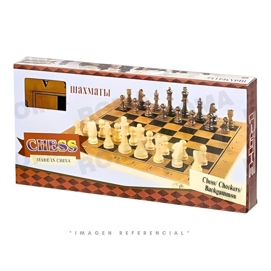 AJEDREZ DE MADERA