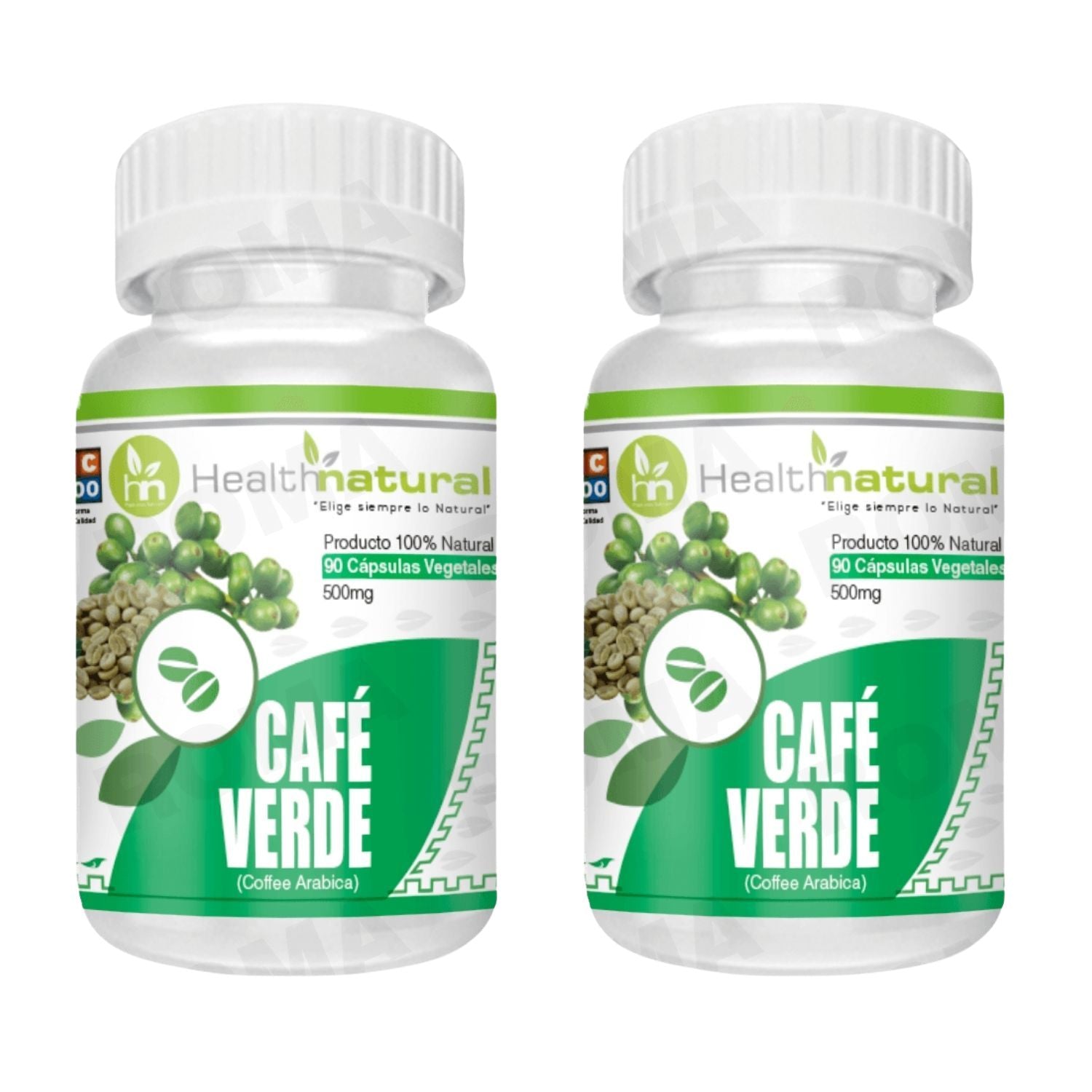 CAFÉ VERDE HEALTHNATURAL 500MG