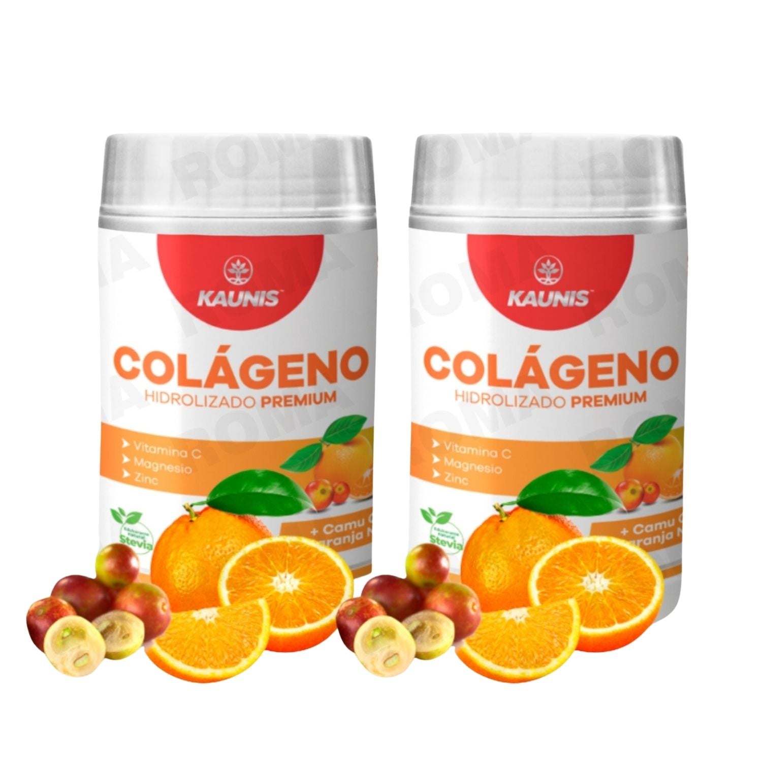 COLÁGENO HIDROLIZADO CAMU CAMU Y NARANJA NATURAL 300G