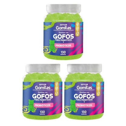 GOMITAS GOFOS NIÑOS 130UND