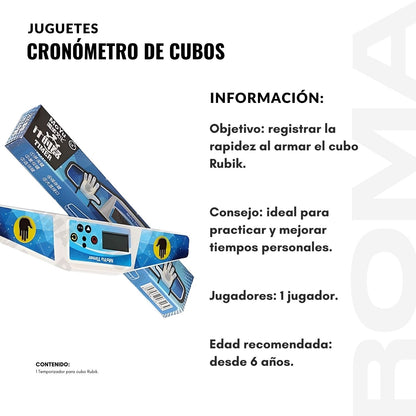 CRONÓMETRO DE CUBOS