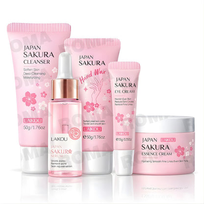 KIT SKINCARE JAPAN SAKURA 5 PZS LAIKOU