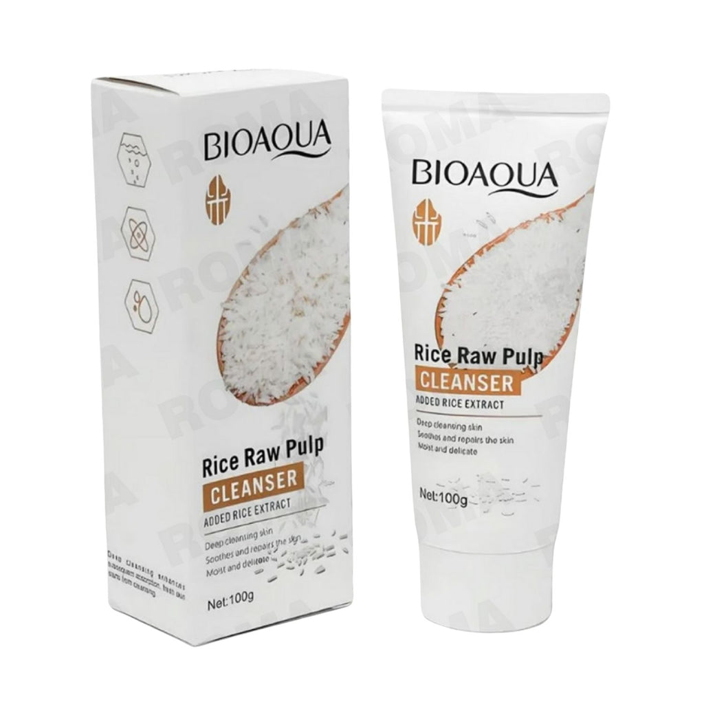 LIMPIADOR FACIAL DE ARROZ BIOAQUA 100G