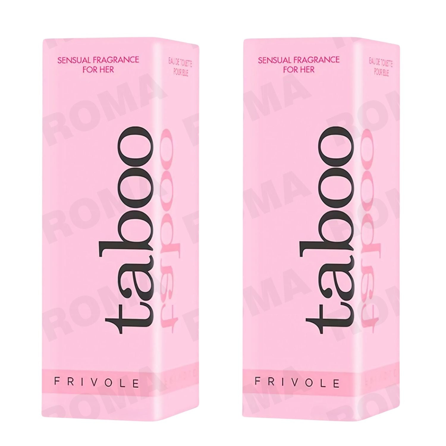 PERFUME ROSA CON FEROMONAS PARA MUJER 10ML TABOO