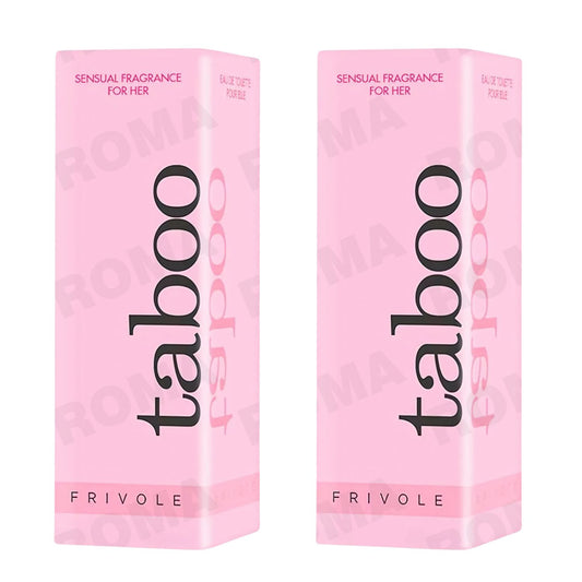 PERFUME ROSA CON FEROMONAS PARA MUJER 10ML TABOO