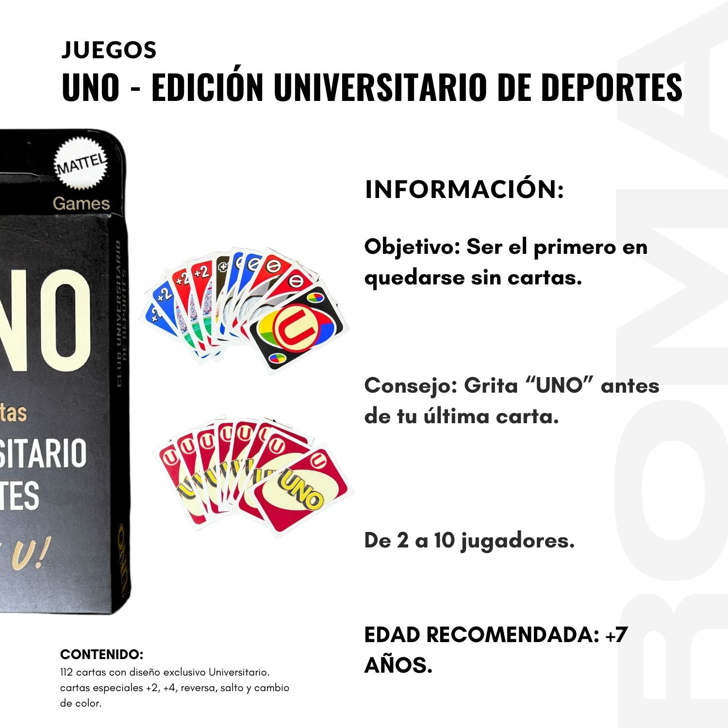 UNO – EDICIÓN UNIVERSITARIO DE DEPORTES V1