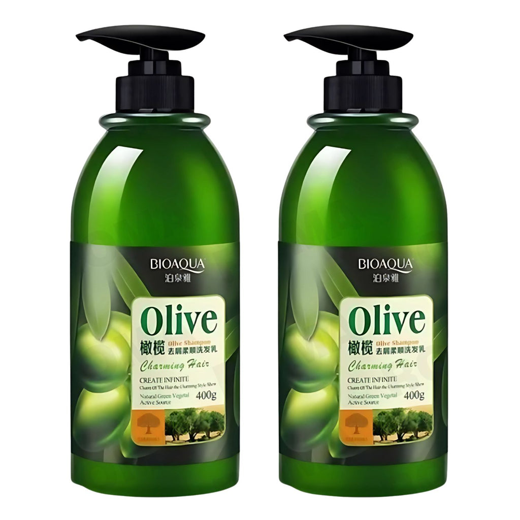 SHAMPOO DE OLIVO BIOAQUA 400ML