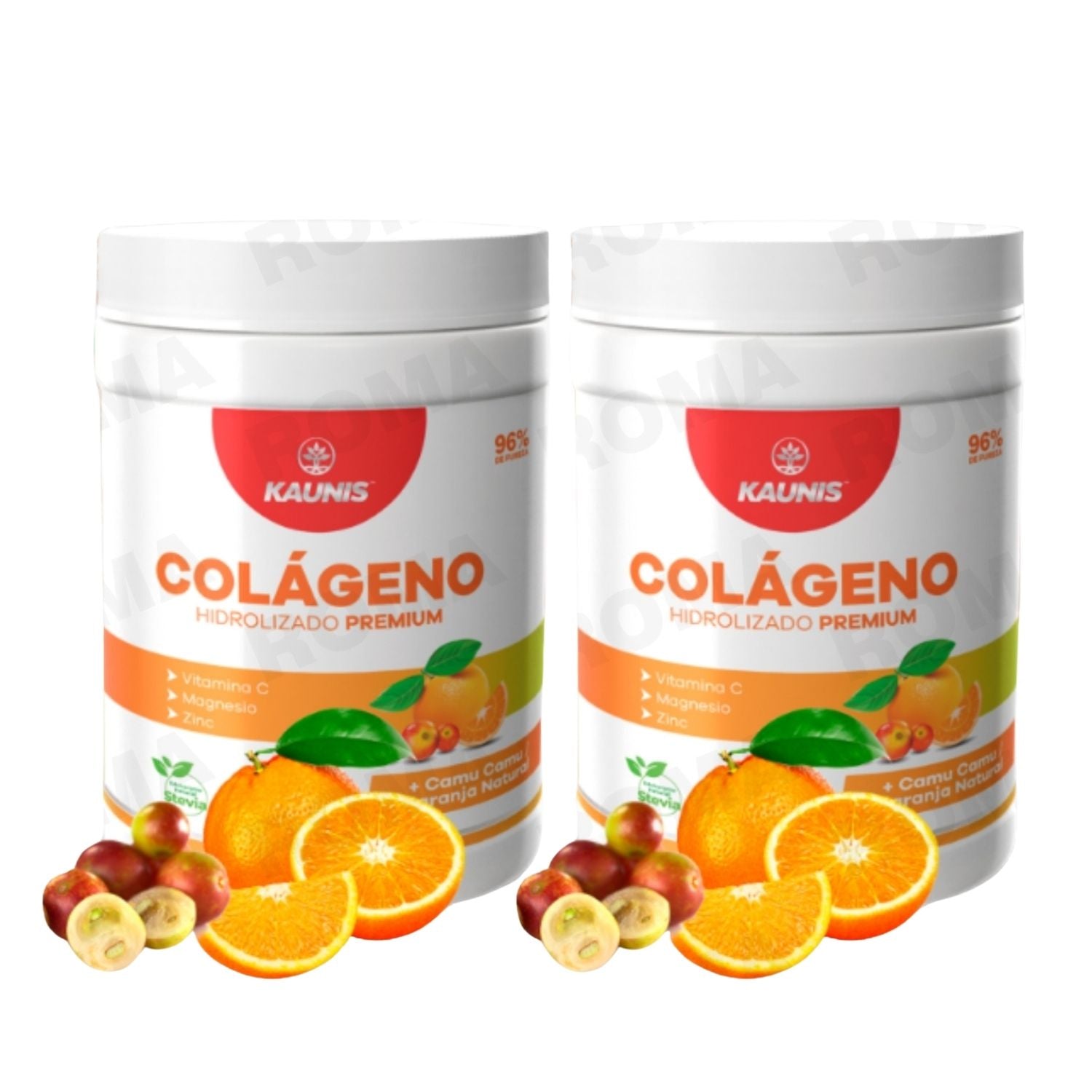 COLÁGENO HIDROLIZADO CAMU CAMU Y NARANJA NATURAL 500G