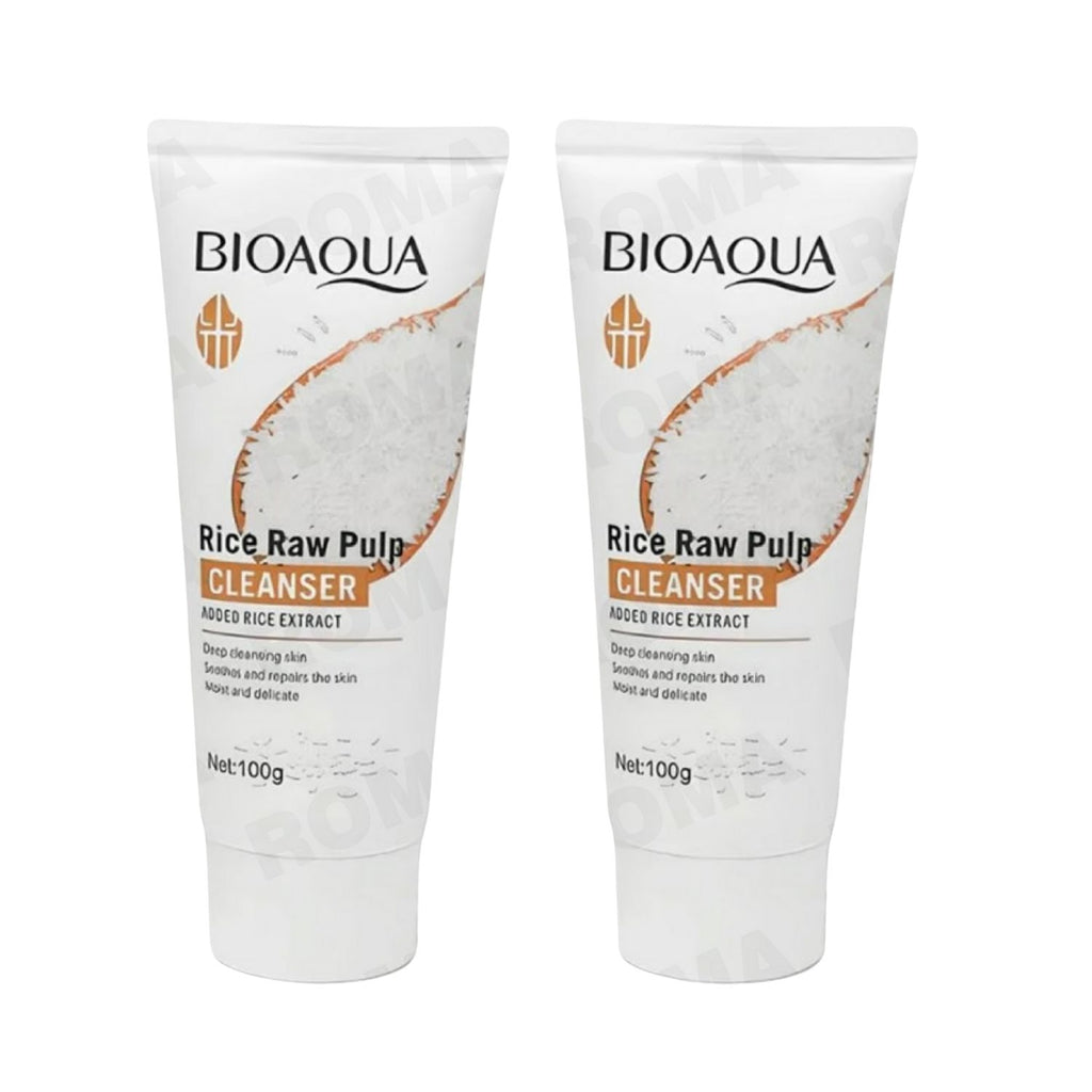 LIMPIADOR FACIAL DE ARROZ BIOAQUA 100G