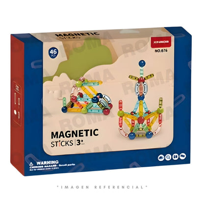 BLOQUES MAGNÉTICOS DE CONSTRUCCIÓN