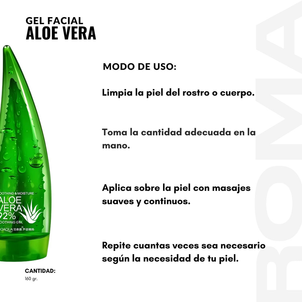 GEL HIDRATANTE ALOE VERA 160G BIOAQUA