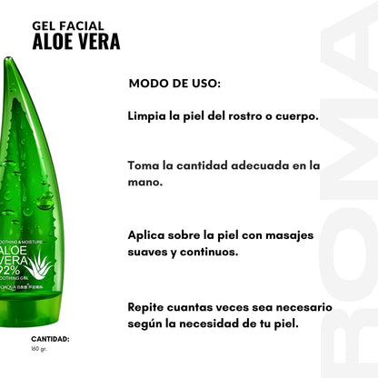 GEL HIDRATANTE ALOE VERA 160G BIOAQUA