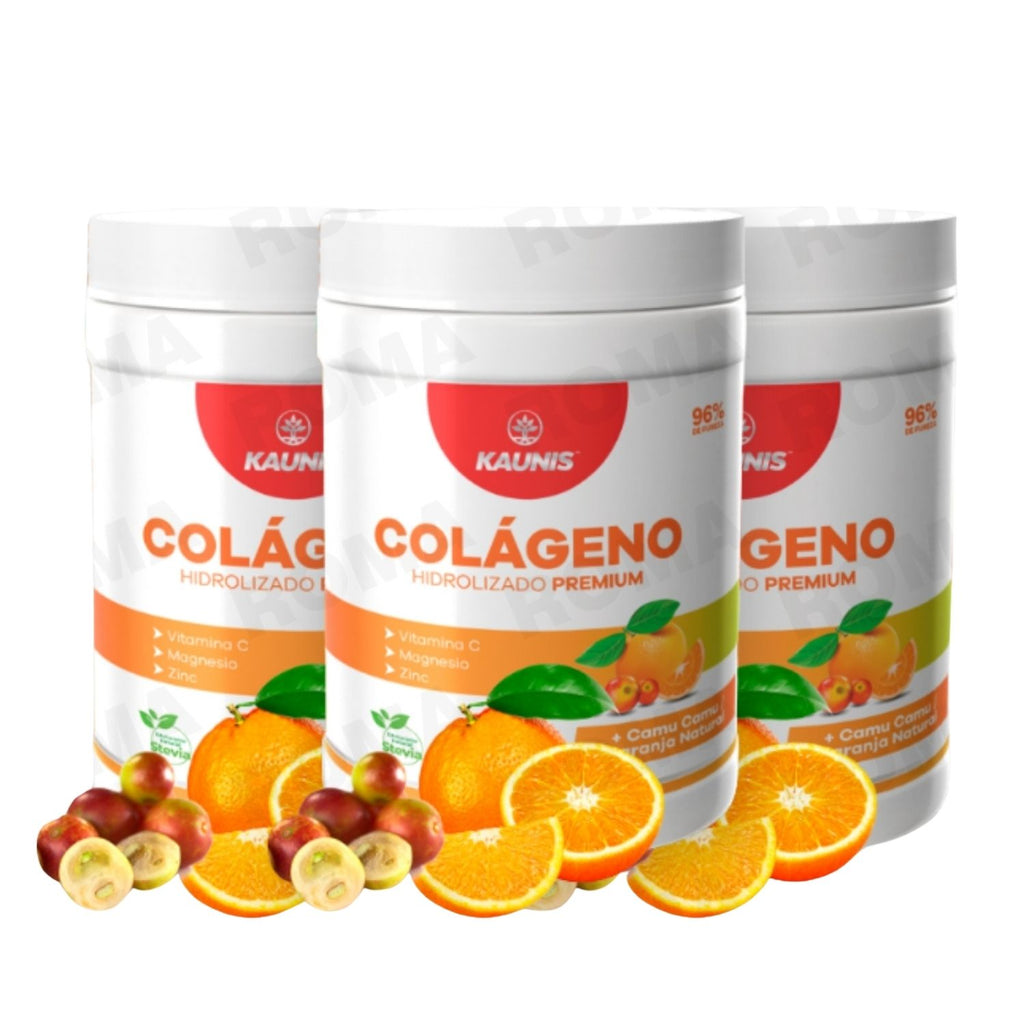 COLÁGENO HIDROLIZADO CAMU CAMU Y NARANJA NATURAL 500G