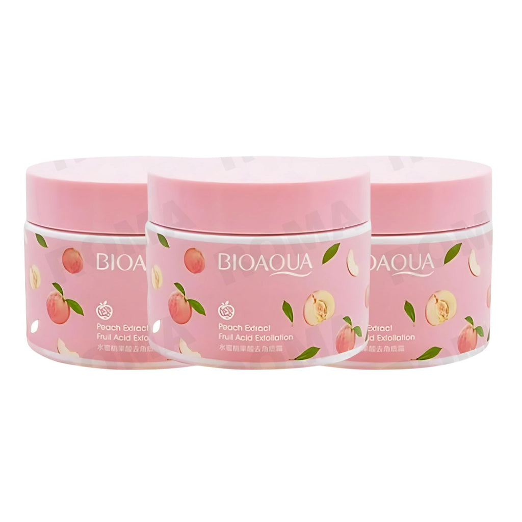CREMA EXFOLIANTE PEACH EXTRACT BIOAQUA 140G