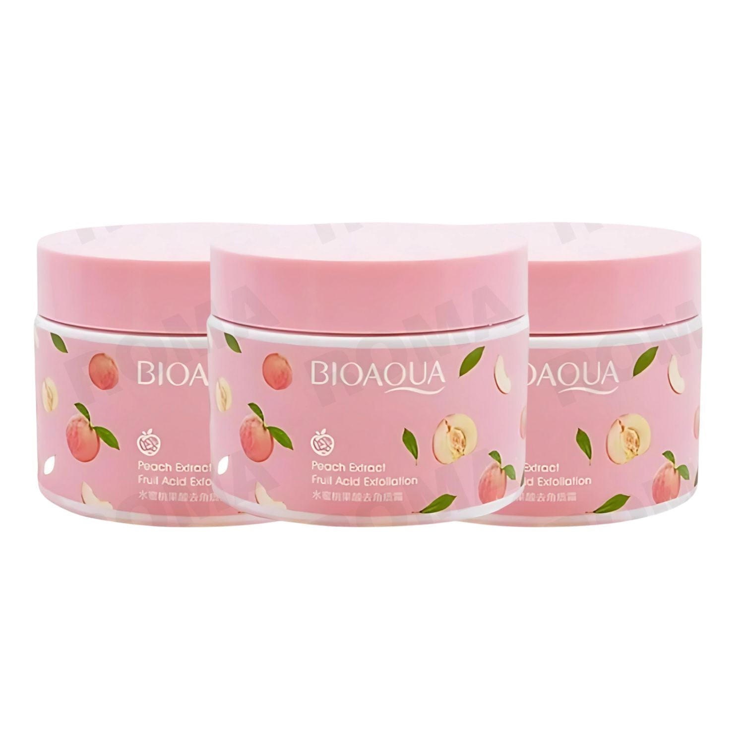 CREMA EXFOLIANTE PEACH EXTRACT BIOAQUA 140G