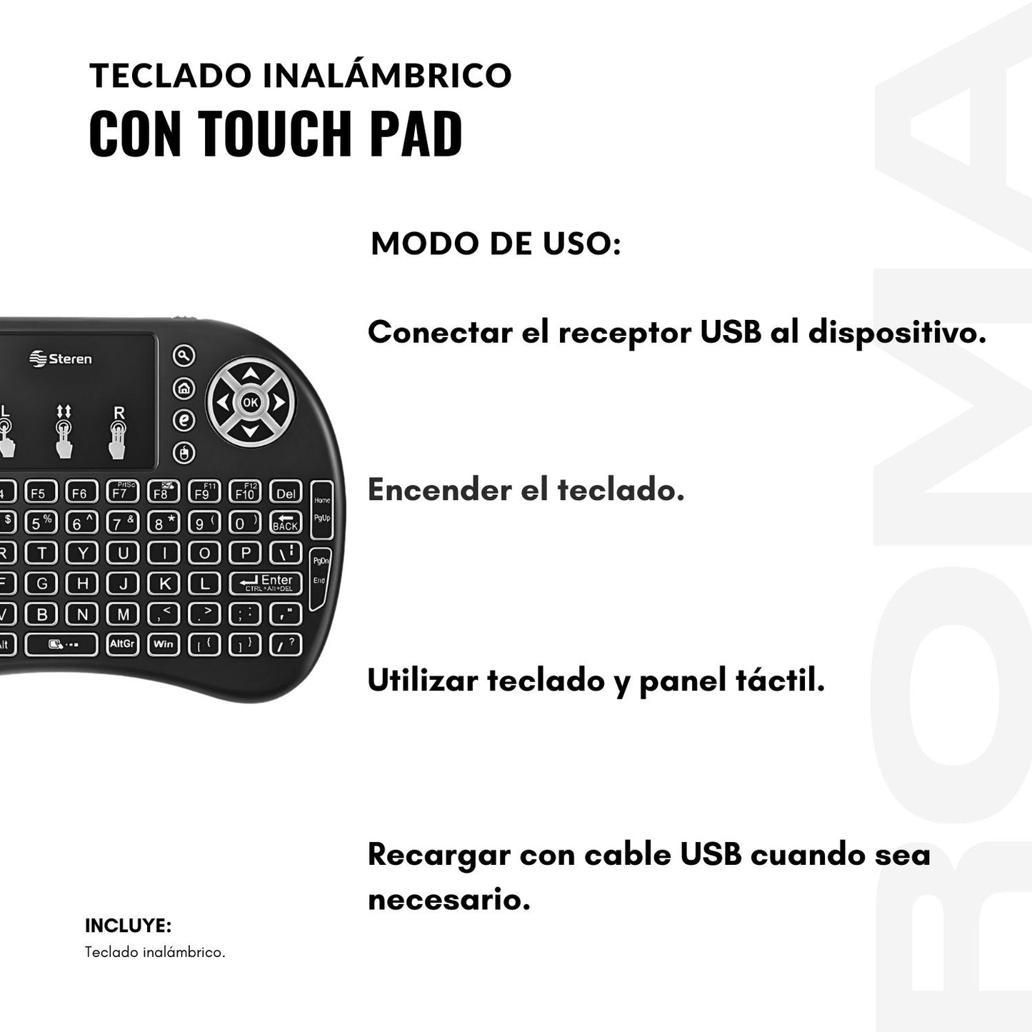 TECLADO INALÁMBRICO