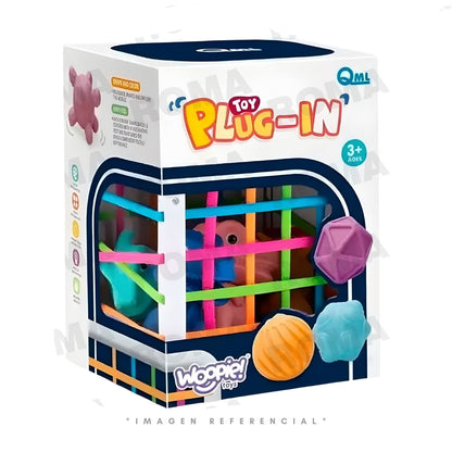 CUBO CON LIGAS DE DINOSAURIO