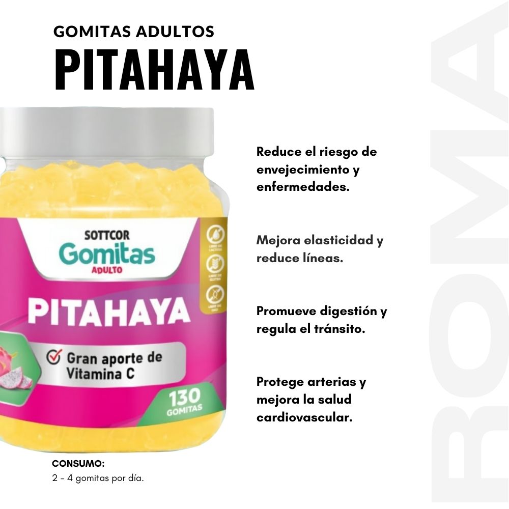 GOMITAS PITAHAYA 130UND