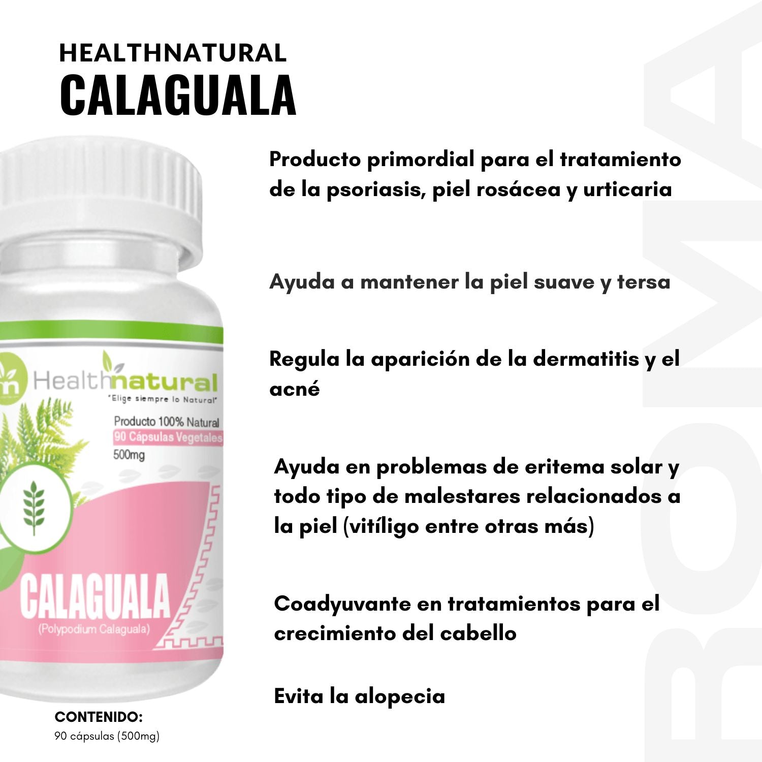 CALAGUALA HEALTHNATURAL 500MG