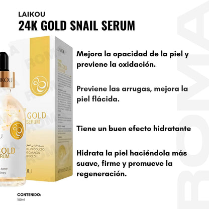 SERUM 24K GOLD SNAIL LAIKOU 100ML