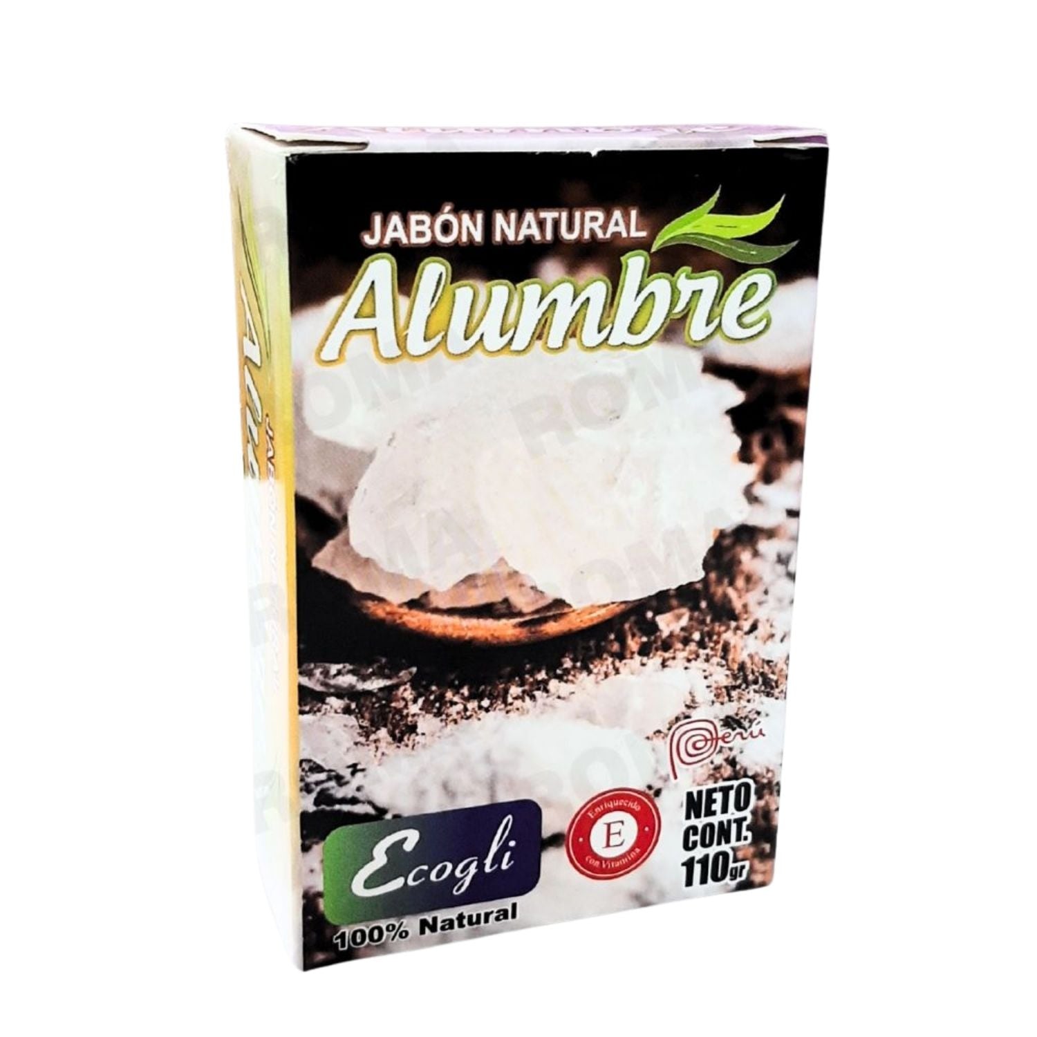 JABÓN EN BARRA DE ALUMBRE 110G