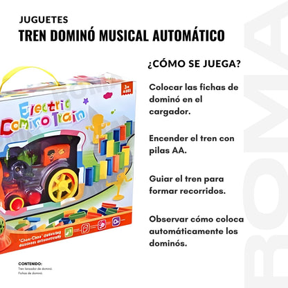 TREN DOMINÓ MUSICAL AUTOMÁTICO