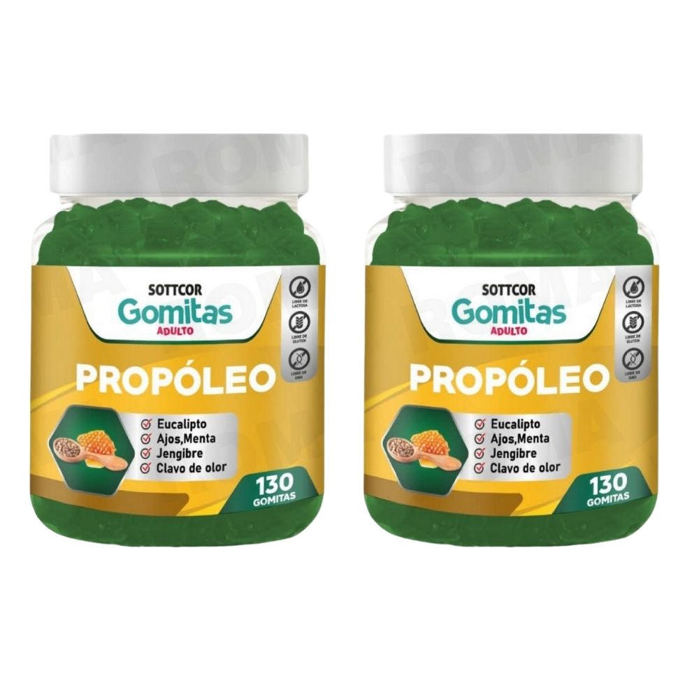 GOMITAS PROPÓLEO 130UND