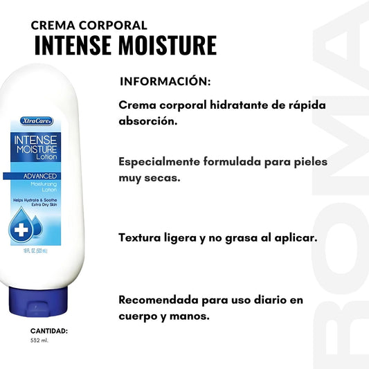 CREMA CORPORAL INTENSE MOISTURE 532ML