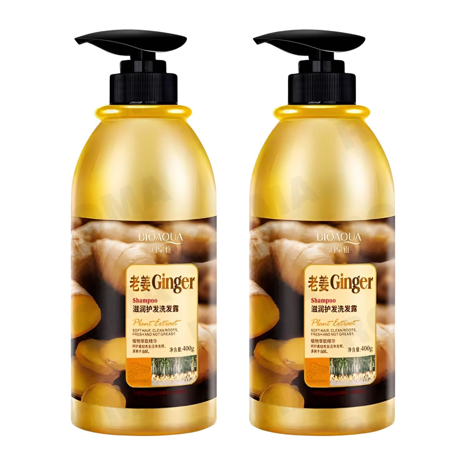 SHAMPOO DE JENGIBRE BIOAQUA 400ML
