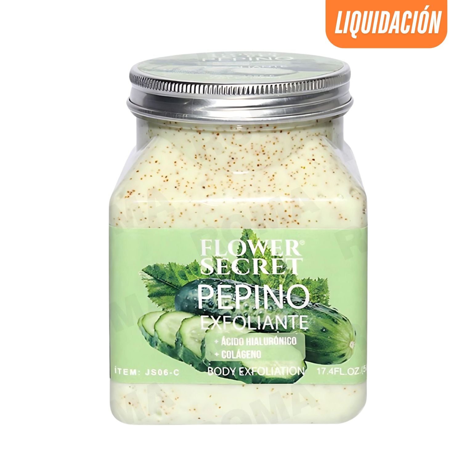 CREMA EXFOLIANTE PEPINO FLOWER SECRET 500ML