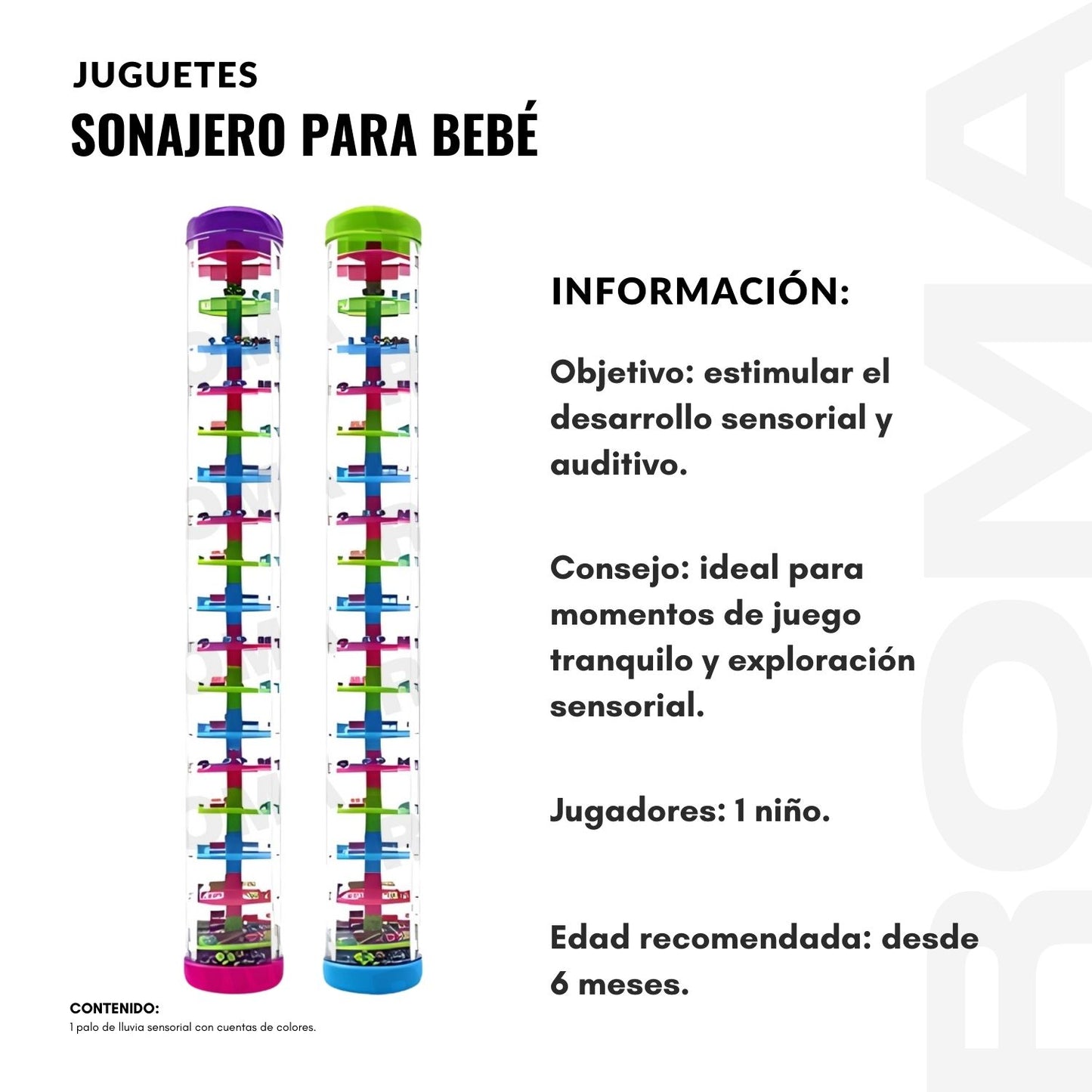 SONAJERO PARA BEBÉ