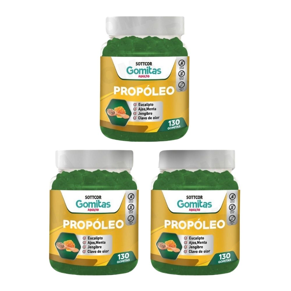 GOMITAS PROPÓLEO 130UND