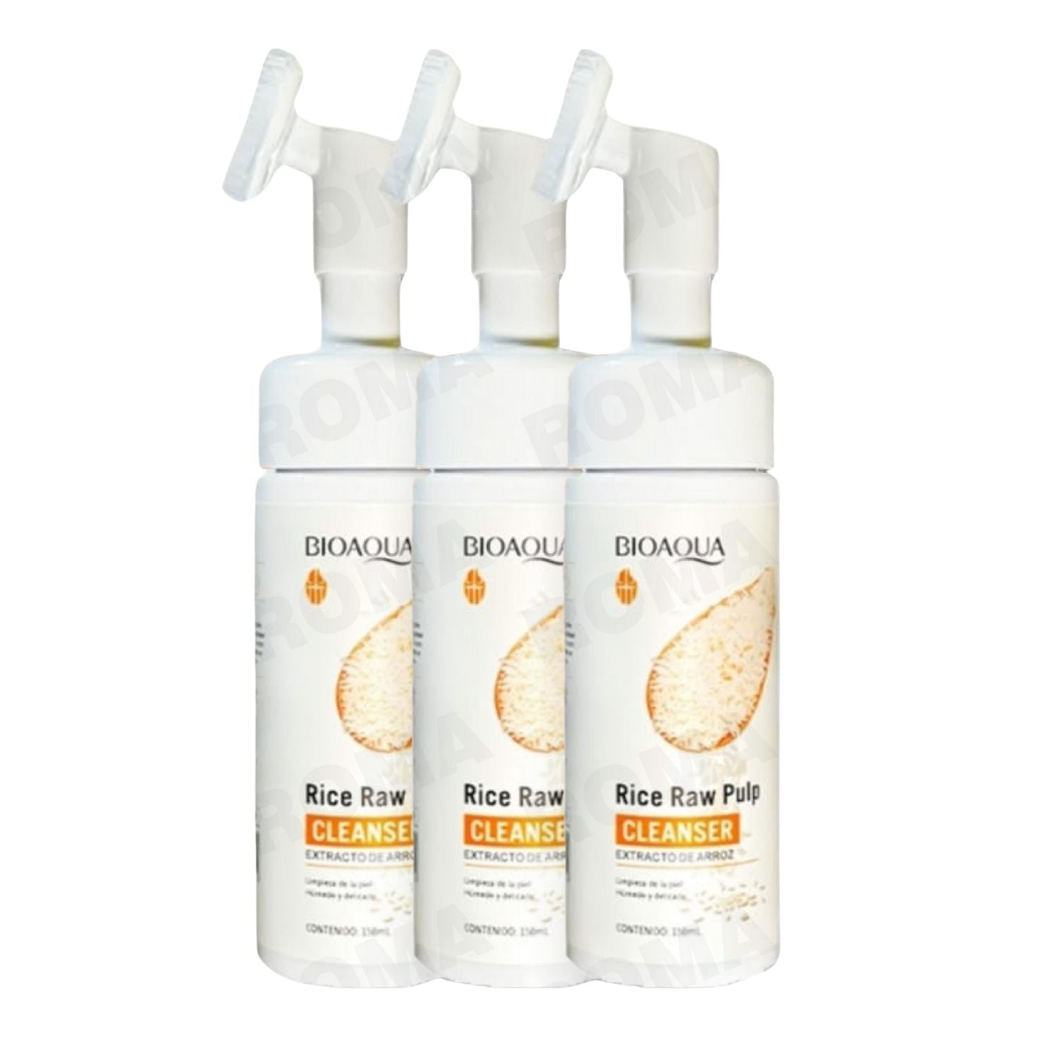 LIMPIADOR FACIAL DE ARROZ BIOAQUA 150ML