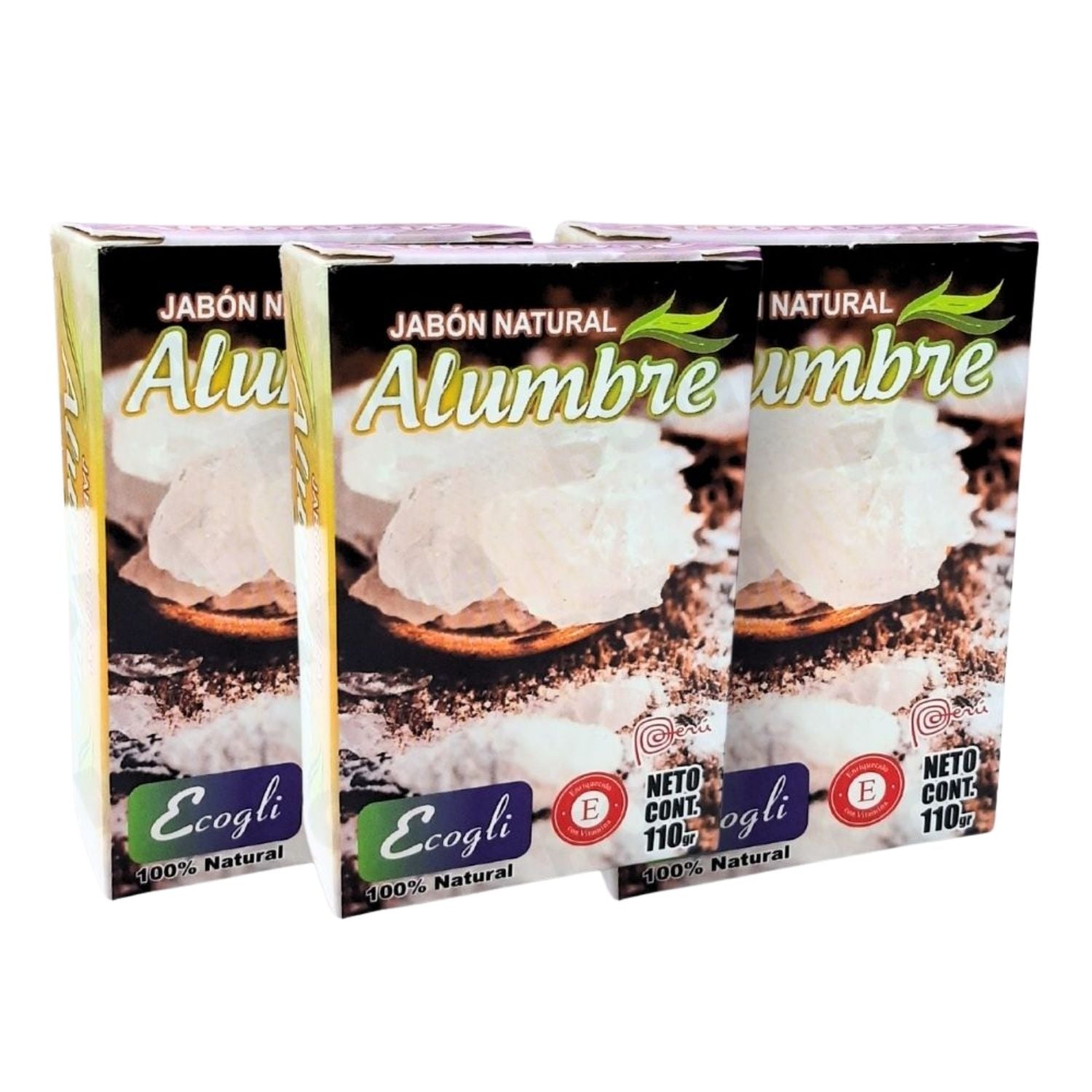 JABÓN EN BARRA DE ALUMBRE 110G