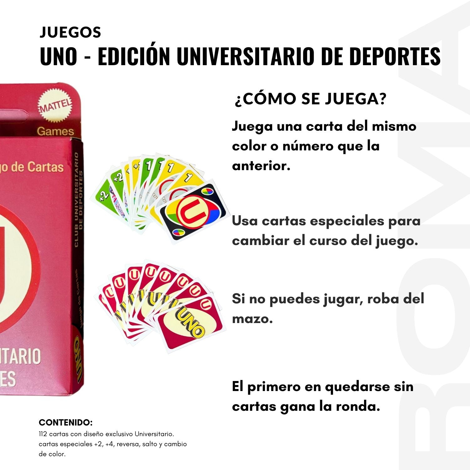 UNO – EDICIÓN UNIVERSITARIO DE DEPORTES V2