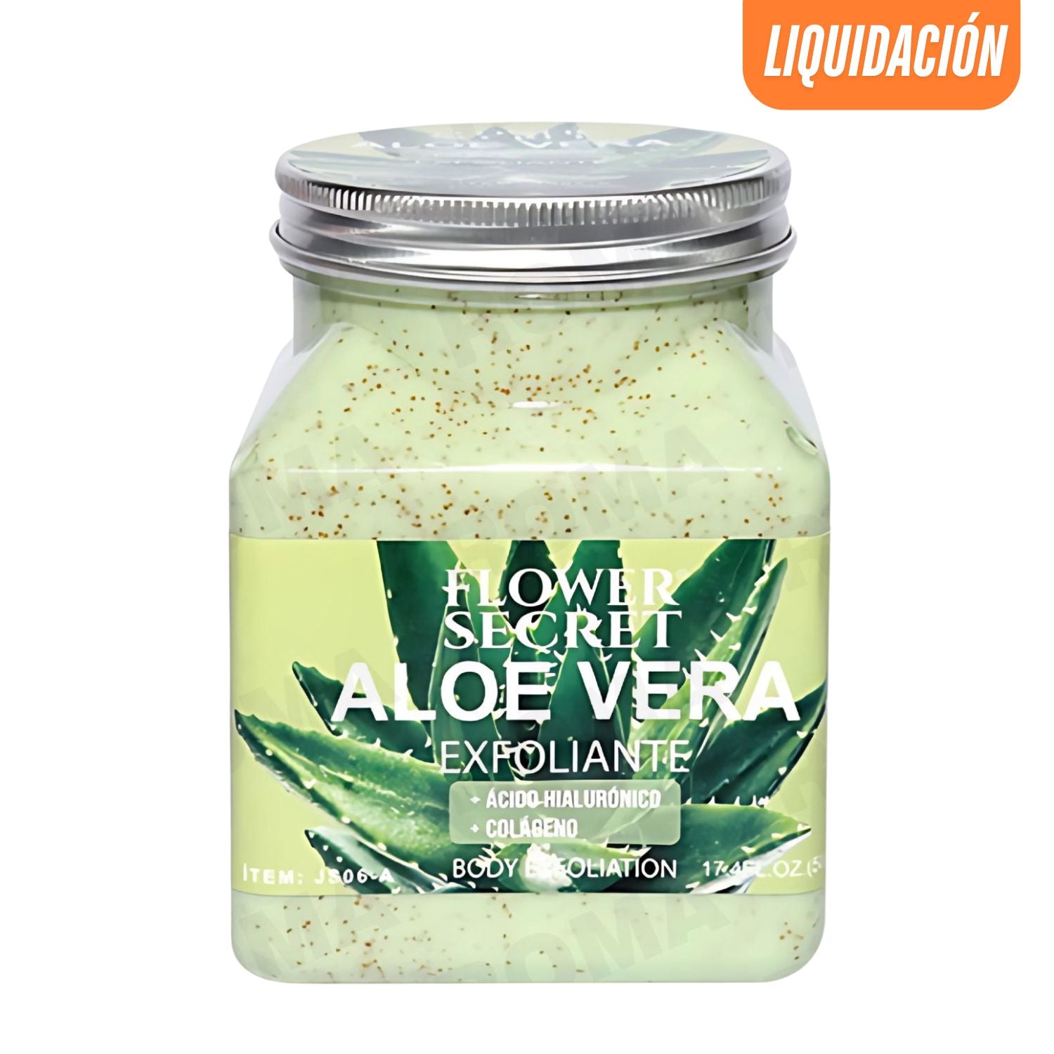CREMA EXFOLIANTE ALOE VERA FLOWER SECRET 500ML