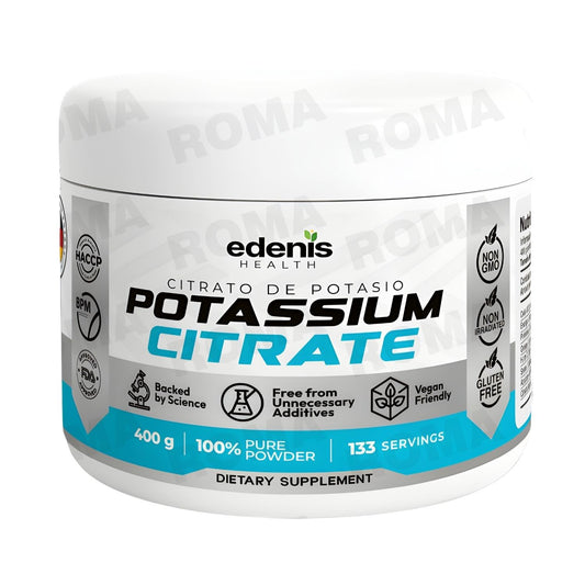 CITRATO DE POTASIO 400G EN POLVO EDENIS HEALTH