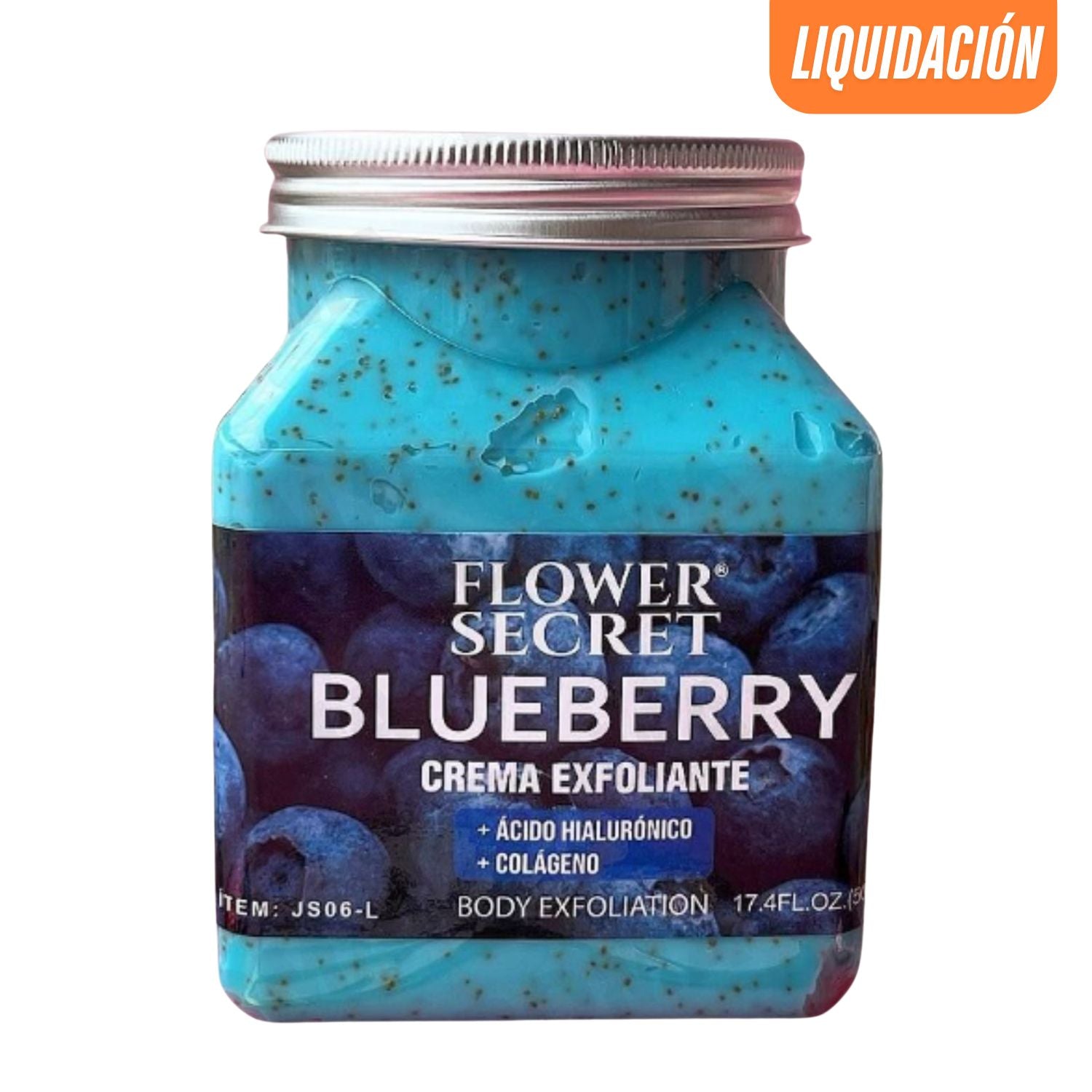 CREMA EXFOLIANTE BLUEBERRY FLOWER SECRECT 500ML