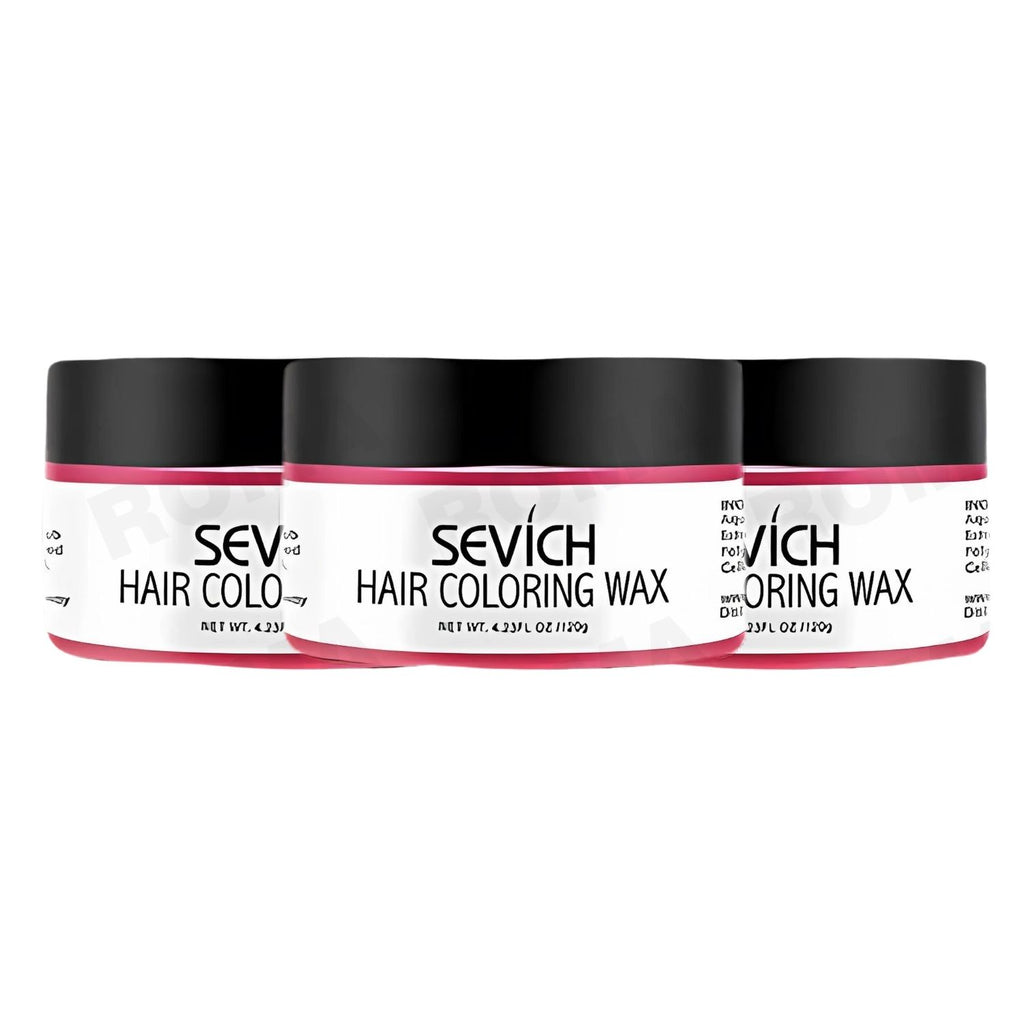 CERA PARA EL CABELLO DE COLORES – ROJO