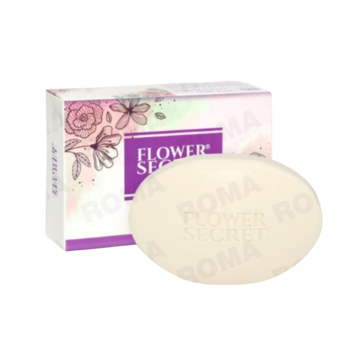 JABÓN EN BARRA AROMA NEUTRO 90G FLOWER SECRET