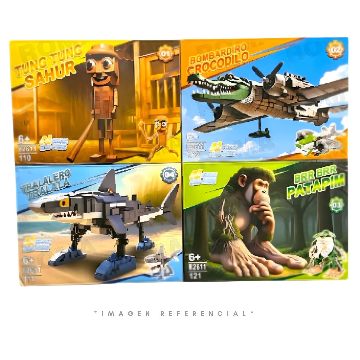 BLOQUES ARMABLES – ALEATORIOS