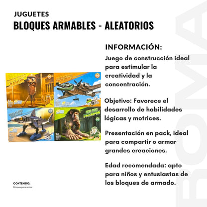 BLOQUES ARMABLES – ALEATORIOS