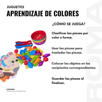 APRENDIZAJE DE COLORES