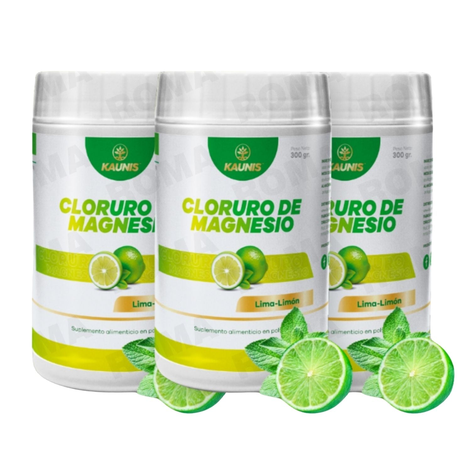 CLORURO DE MAGNESIO EN POLVO 300GR KAUNIS