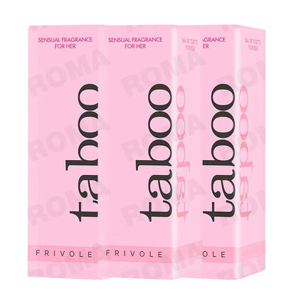 PERFUME ROSA CON FEROMONAS PARA MUJER 10ML TABOO